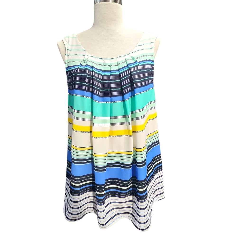 Elle Multicolor Striped Tank Top
